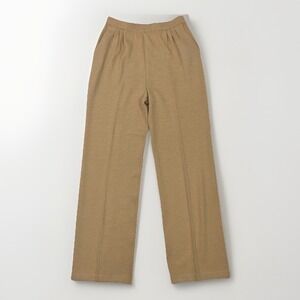 St. John Collection Santana Knit Pants Sz 6 Golden Beige Quiet Luxury Old Money